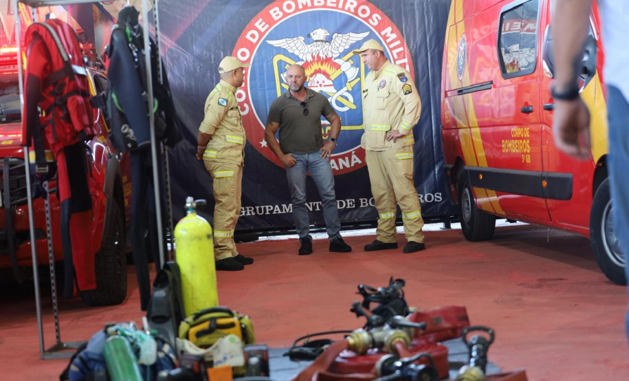 Secretário Hudson acompanhou a abertura da 51ª edição da Expoingá