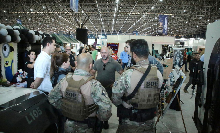 Secretário Hudson acompanhou a abertura da 51ª edição da Expoingá