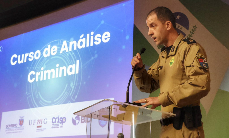 Curso de Análise Crimes para os gestores de segurança pública no Estado do Paraná