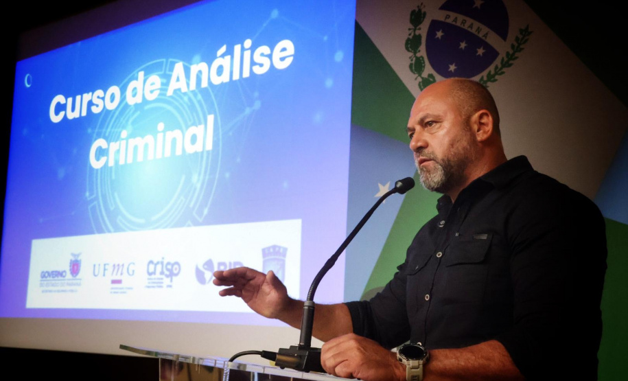 Curso de Análise Crimes para os gestores de segurança pública no Estado do Paraná