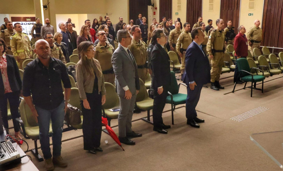 Curso de Análise Crimes para os gestores de segurança pública no Estado do Paraná