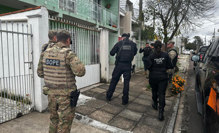 PCPR e PMPR deflagram operação para prender suspeito de atentado a bomba em Curitiba