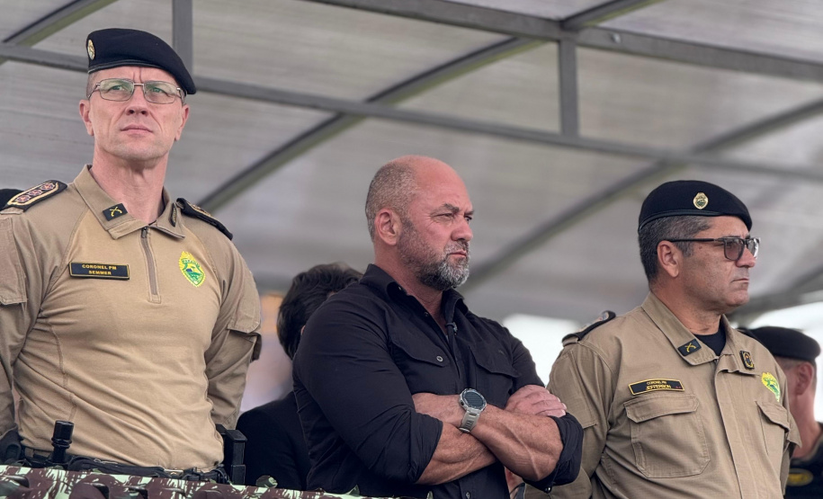 PMPR realiza solenidade que marca troca de comando do BOPE