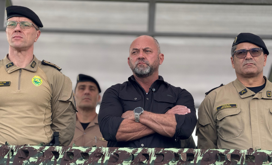 PMPR realiza solenidade que marca troca de comando do BOPE