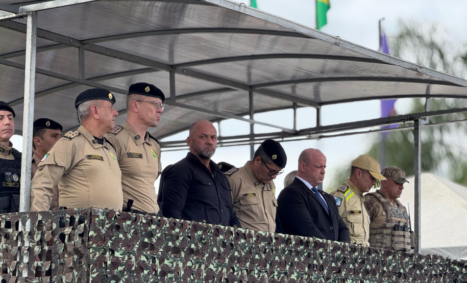 PMPR realiza solenidade que marca troca de comando do BOPE