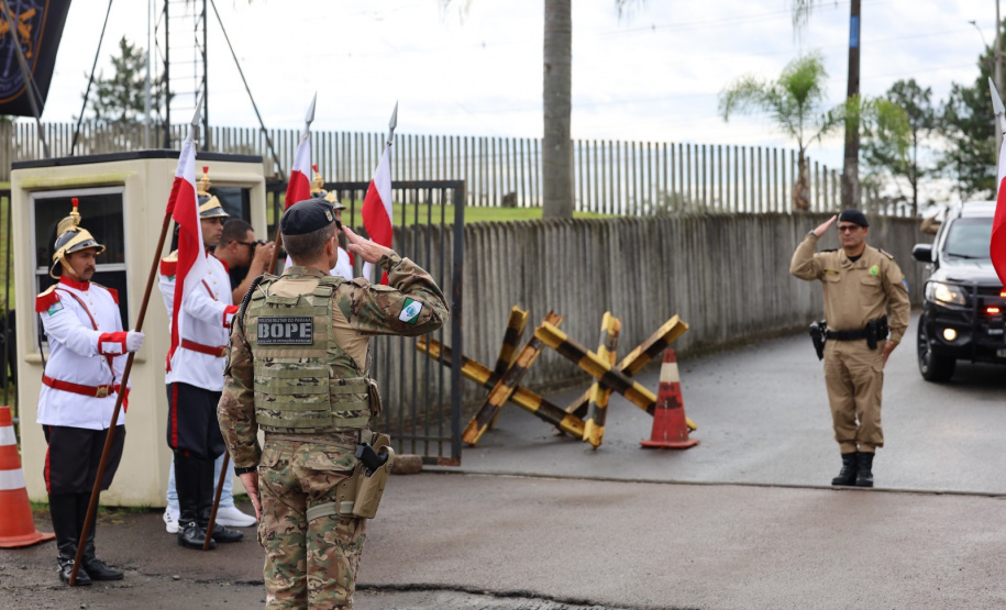 PMPR realiza solenidade que marca troca de comando do BOPE