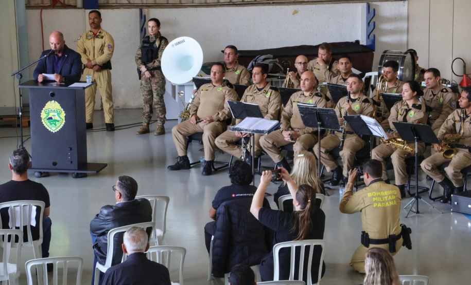 Solenidade em Curitiba marca passagem de comando do BPMOA