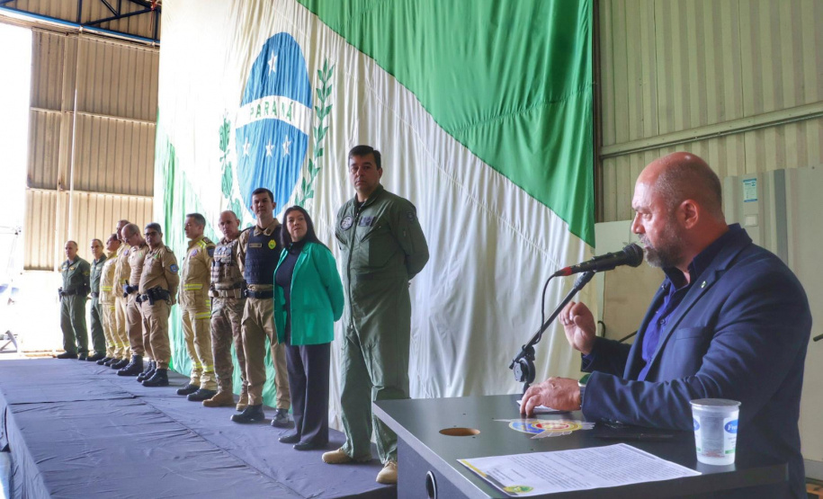 Solenidade em Curitiba marca passagem de comando do BPMOA