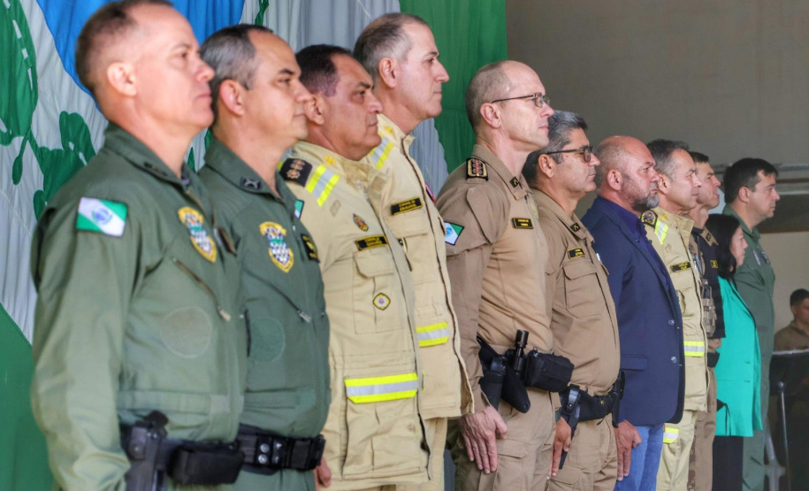 Solenidade em Curitiba marca passagem de comando do BPMOA