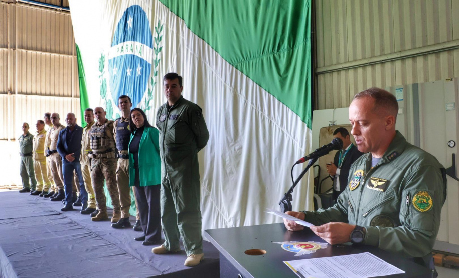 Solenidade em Curitiba marca passagem de comando do BPMOA