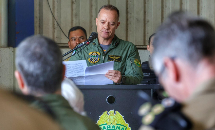 Solenidade em Curitiba marca passagem de comando do BPMOA
