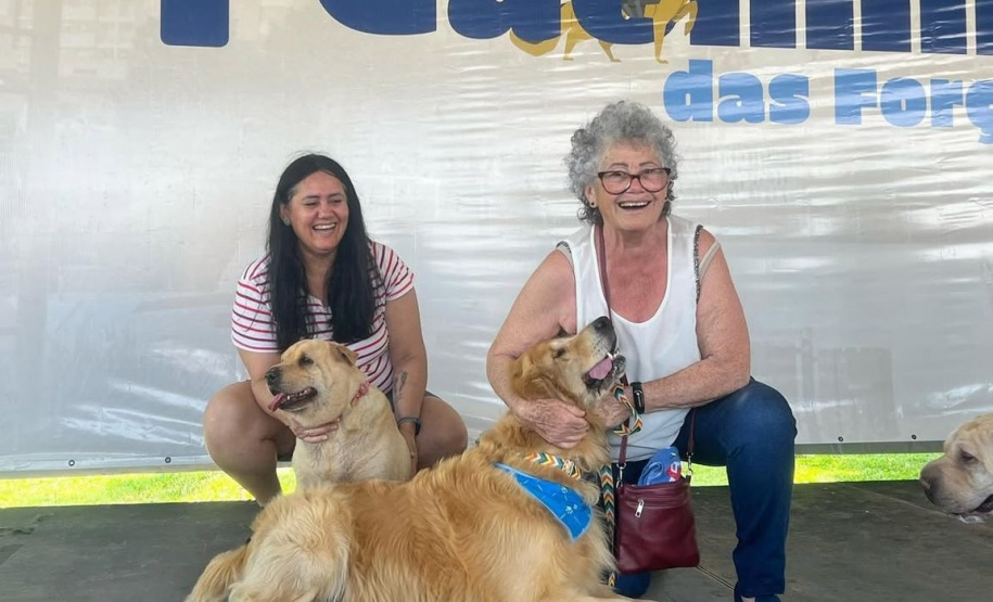 Cãominhada da Polícia Penal promove integração com a comunidade em São José dos Pinhais