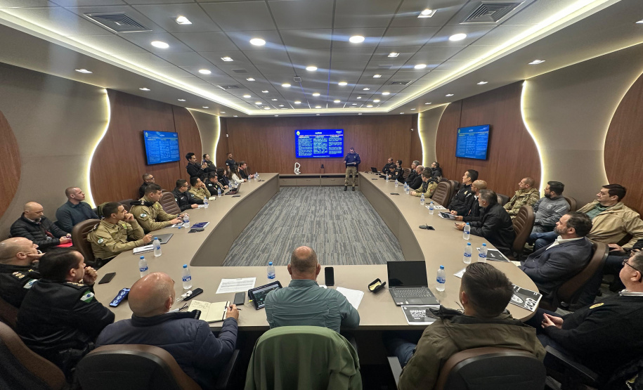 Secretário da Segurança participa de reunião para planejar Cidade Segura em Guarapuava