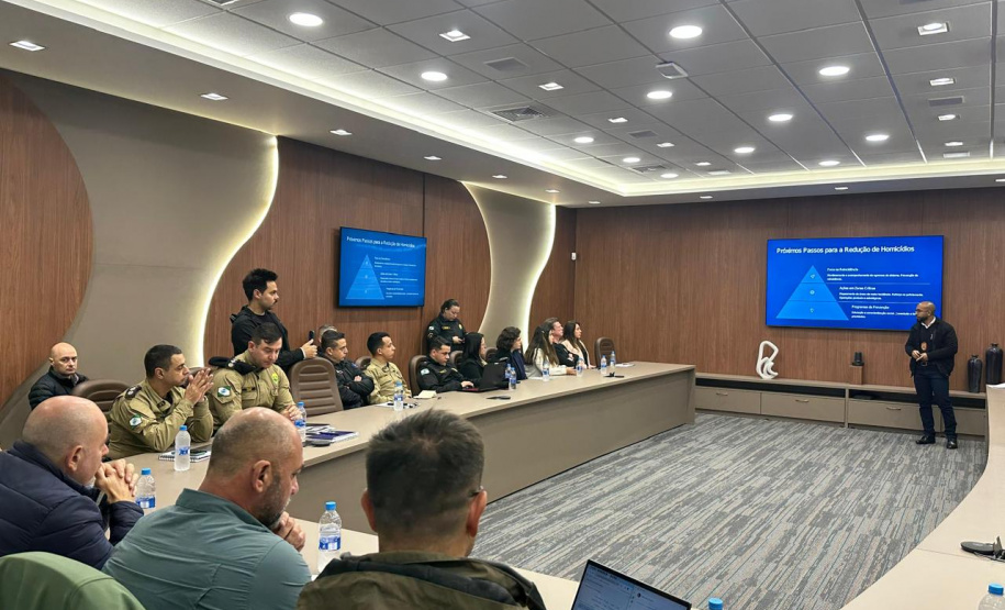 Secretário da Segurança participa de reunião para planejar Cidade Segura em Guarapuava