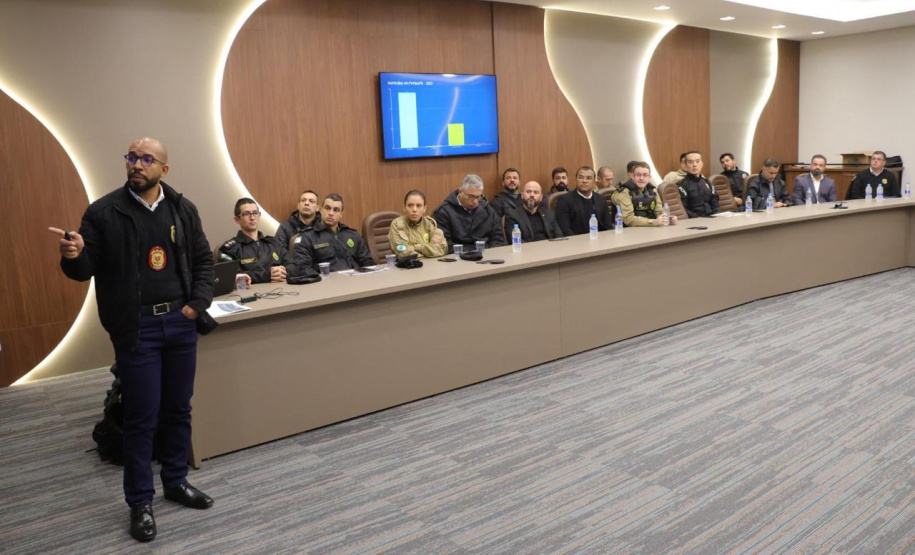 Secretário da Segurança participa de reunião para planejar Cidade Segura em Guarapuava