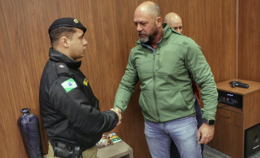 Secretário da Segurança participa de reunião para planejar Cidade Segura em Guarapuava