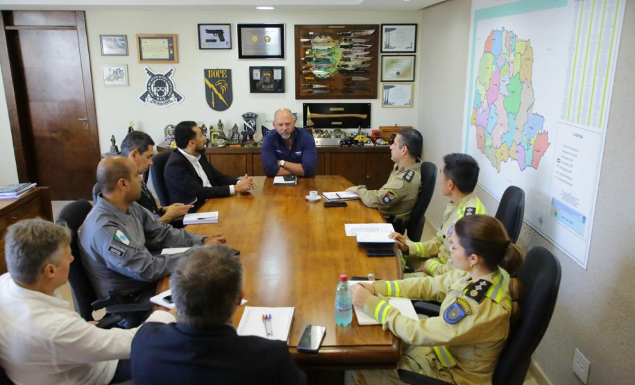 Secretário Hudson se reúne com deputado estadual Soldado Adriano José