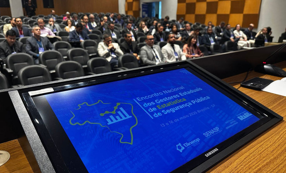 Paraná participa do 1° Encontro Nacional dos Gestores Estaduais de Estatística de Segurança Pública, em Brasília