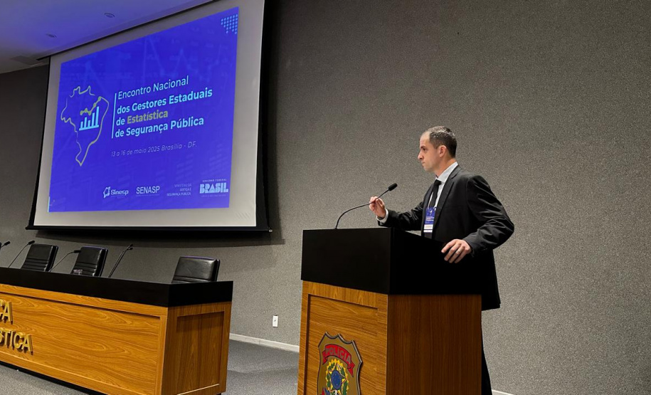 Paraná participa do 1° Encontro Nacional dos Gestores Estaduais de Estatística de Segurança Pública, em Brasília