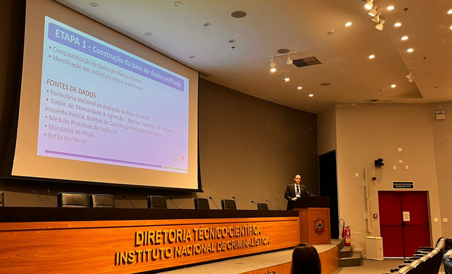 Paraná participa do 1° Encontro Nacional dos Gestores Estaduais de Estatística de Segurança Pública, em Brasília