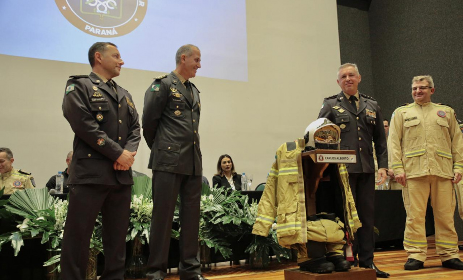 CBMPR Inaugura 5º CRBM e Passagem de comando do 2º BBM, em Ponta Grossa