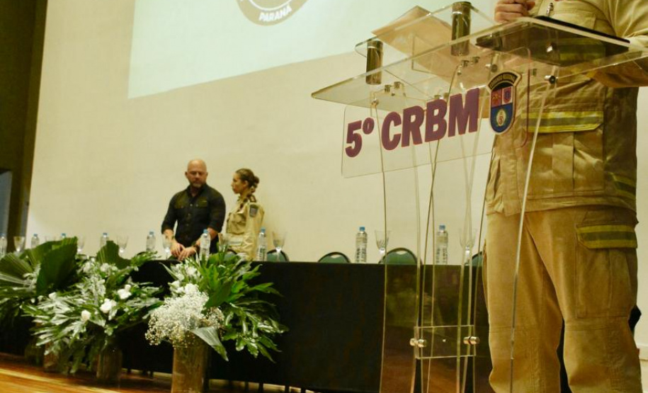 CBMPR Inaugura 5º CRBM e Passagem de comando do 2º BBM, em Ponta Grossa