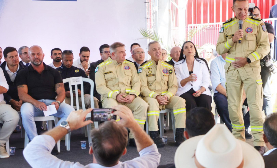 Investimento de R$ 12 milhões: Guarapuava ganha nova sede do Corpo de Bombeiros
