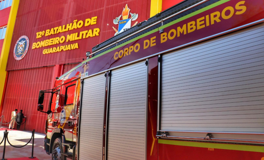 Investimento de R$ 12 milhões: Guarapuava ganha nova sede do Corpo de Bombeiros