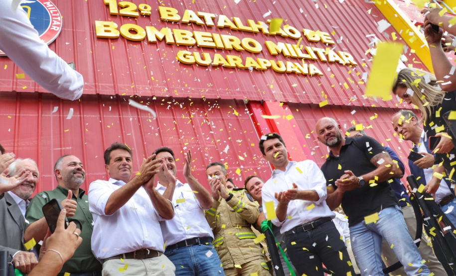Investimento de R$ 12 milhões: Guarapuava ganha nova sede do Corpo de Bombeiros
