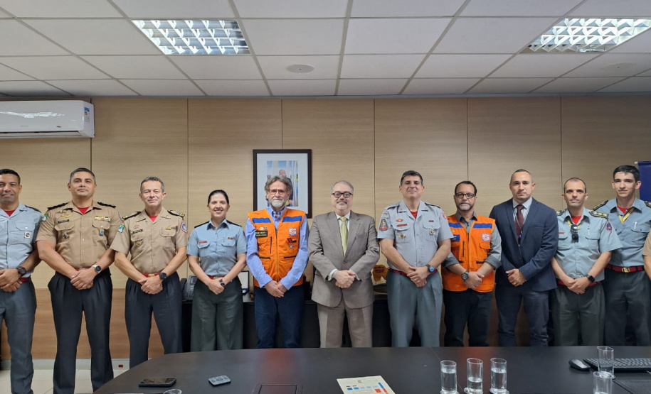 CBMPR participou de reunião sobre certificação internacional de grupo de resgate