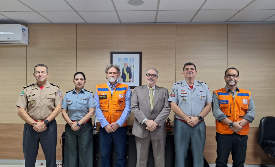 CBMPR participou de reunião sobre certificação internacional de grupo de resgate
