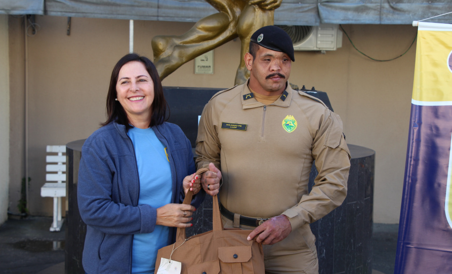 Policiais paratletas recebem incentivo esportivo com apoio da PMPR e da Cruzada Cosme e Damião