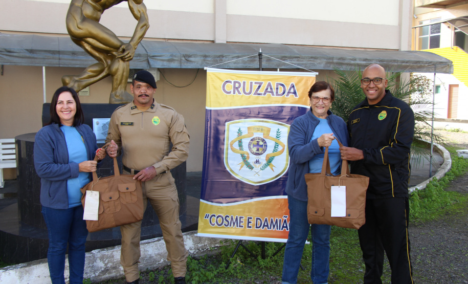 Policiais paratletas recebem incentivo esportivo com apoio da PMPR e da Cruzada Cosme e Damião