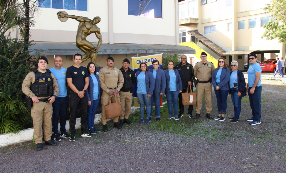 Policiais paratletas recebem incentivo esportivo com apoio da PMPR e da Cruzada Cosme e Damião