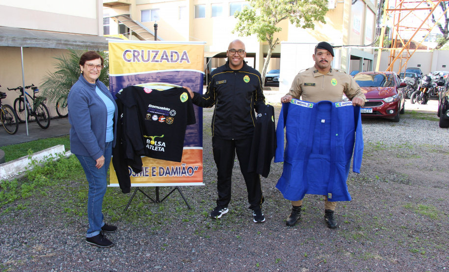 Policiais paratletas recebem incentivo esportivo com apoio da PMPR e da Cruzada Cosme e Damião
