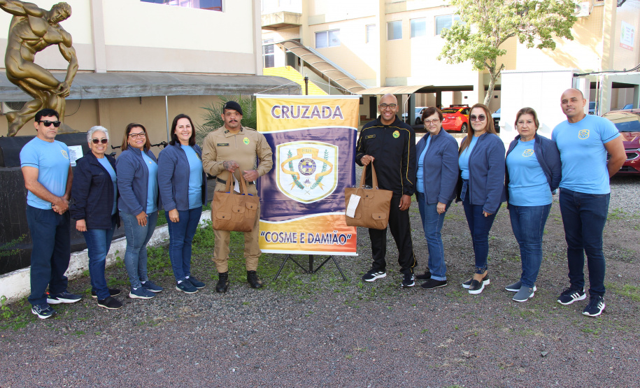 Policiais paratletas recebem incentivo esportivo com apoio da PMPR e da Cruzada Cosme e Damião