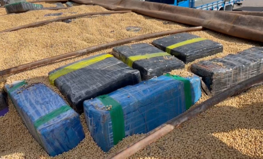 PMPR apreende mais de 3,4 toneladas de drogas em Ganchinho