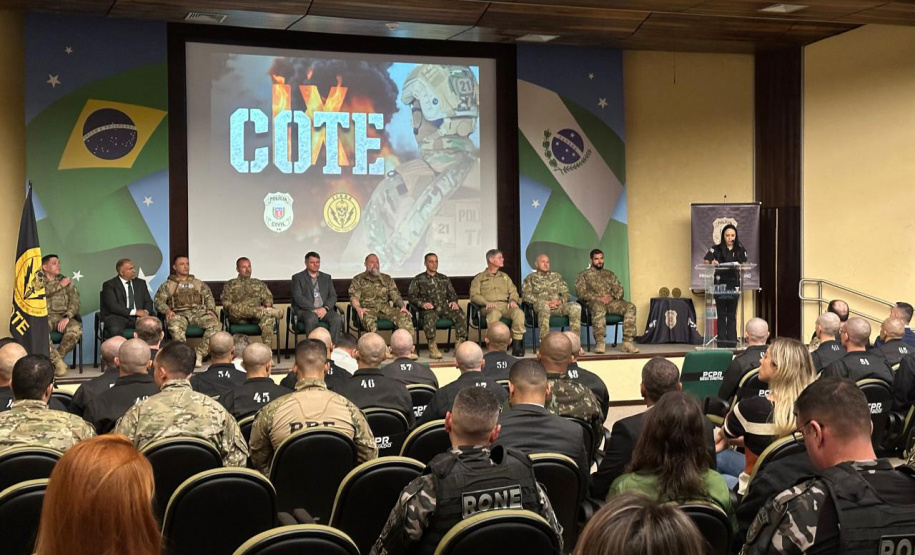 PCPR promove nova edição de curso que forma policiais para grupos de elite