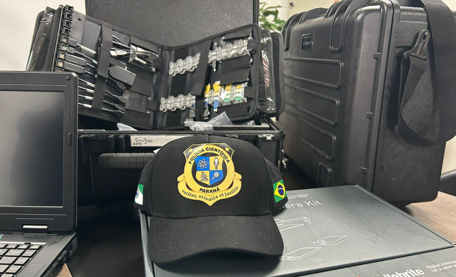 Polícia Científica recebe investimento de R$ 1,2 mi do MPPR para perícias criminais
