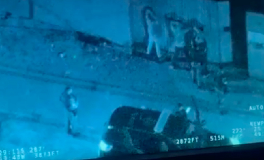 Laser contra helicóptero é crime: PMPR prende homem em Curitiba por risco à aeronave