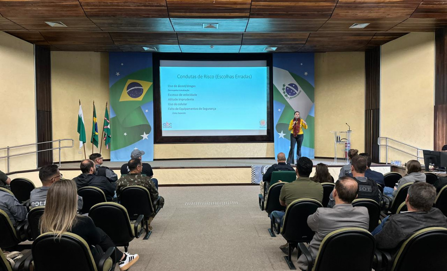 PPPR participa da campanha Maio Amarelo com ações de conscientização