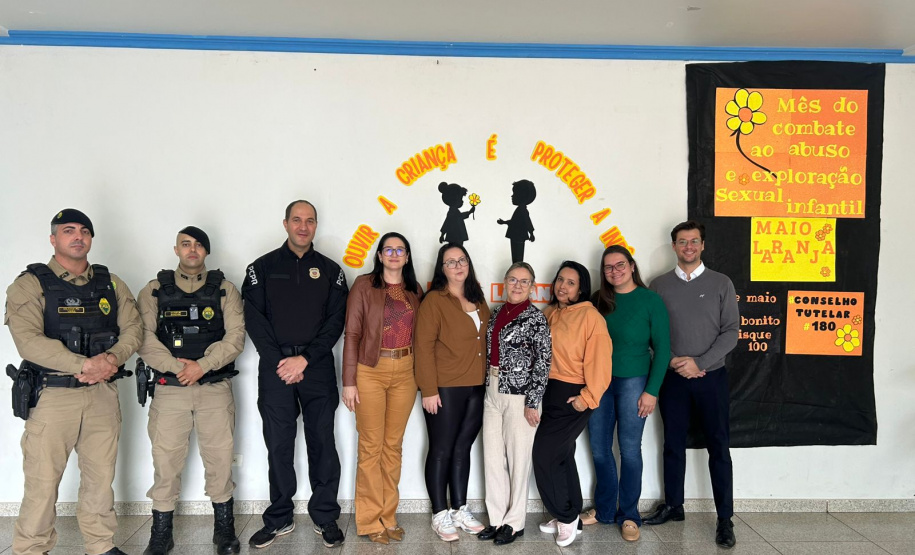 PCPR leva palestra de conscientização sobre abuso e à exploração sexual infantojuvenil em Mamborê