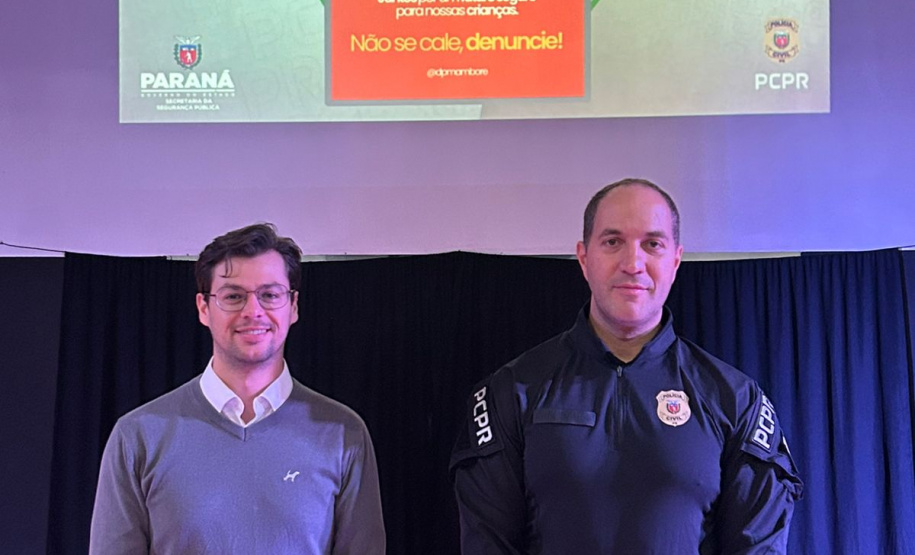 PCPR leva palestra de conscientização sobre abuso e à exploração sexual infantojuvenil em Mamborê