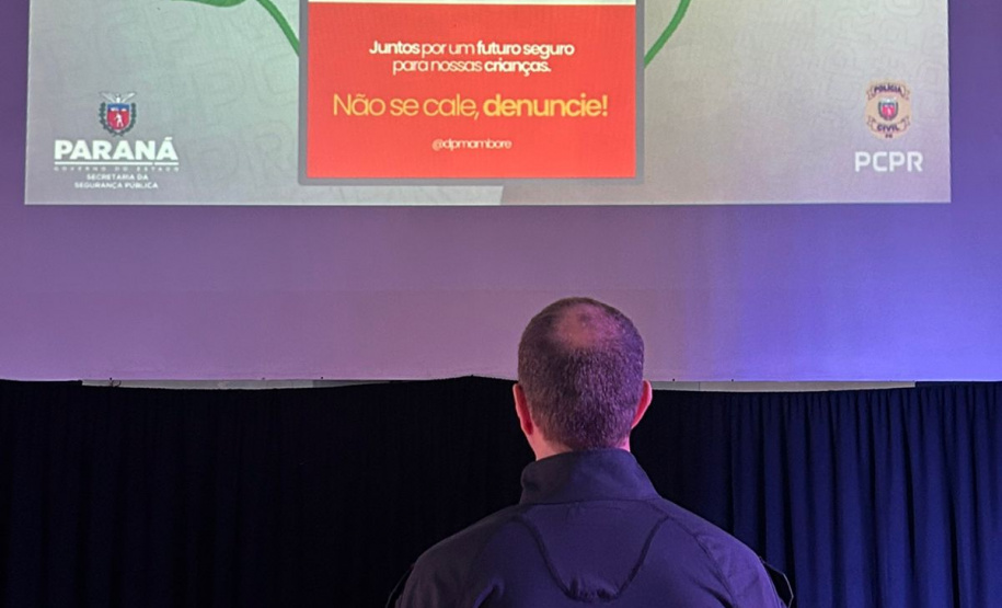 PCPR leva palestra de conscientização sobre abuso e à exploração sexual infantojuvenil em Mamborê