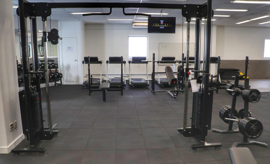 SESP proporciona melhorias na academia para atendimento dos servidores