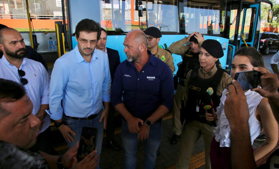 Projeto Mulher Segura é reforçado com ação no transporte coletivo de Londrina