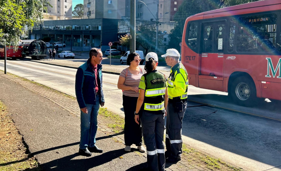 PCPR participa de blitz educativa em alusão ao Maio Amarelo na Capital