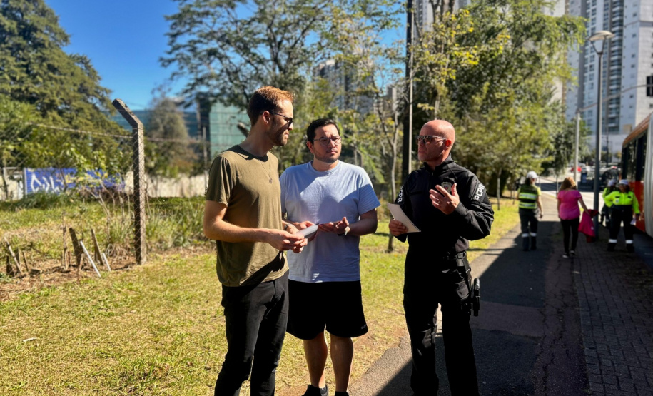 PCPR participa de blitz educativa em alusão ao Maio Amarelo na Capital