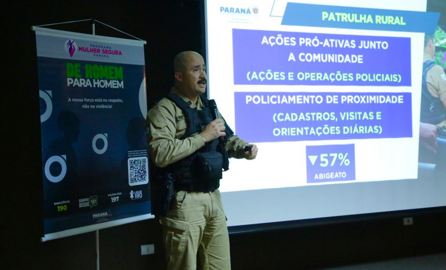 Secretário da Segurança Pública ministra palestra sobre segurança pública em Londrina