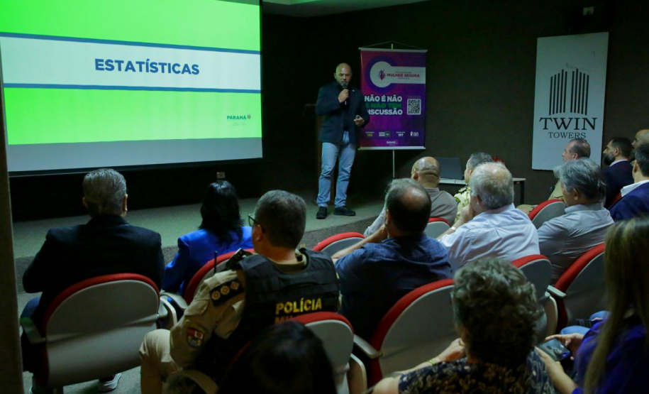 Secretário da Segurança Pública ministra palestra sobre segurança pública em Londrina